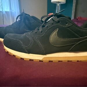 Nike Women’s Black Suede Sneakers